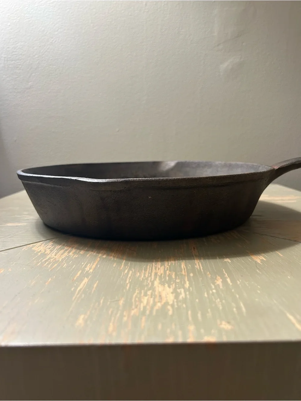 Wagner 11.5 Cast Iron Ribbed Grill Skillet
